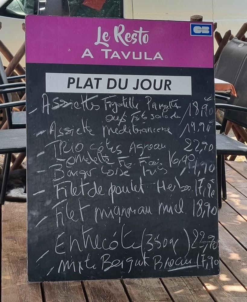 Le RestoATAVULA - Menu Image 1